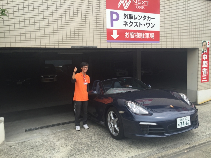 ポッキー高畑の配達日記8〜Porsche　ボクスター〜