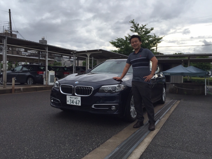 谷畑任三郎の高級車レンタカー配達日記11～BMW 523iT ラグジュアリー～