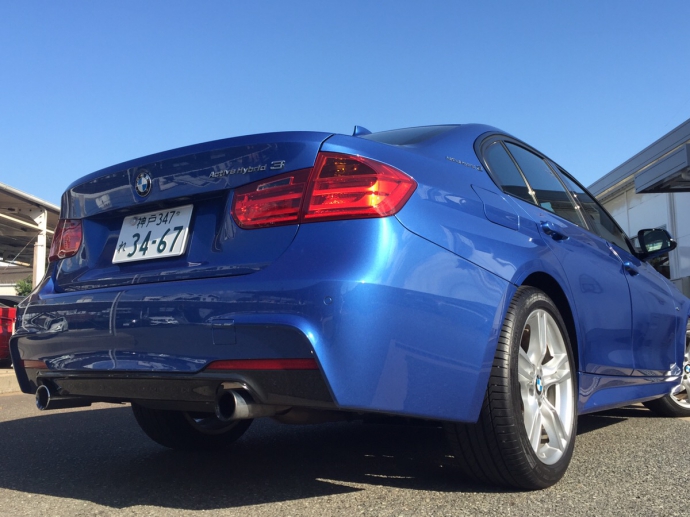 谷畑任三郎の高級車配達日記30～BMW アクティブハイブリッド3～