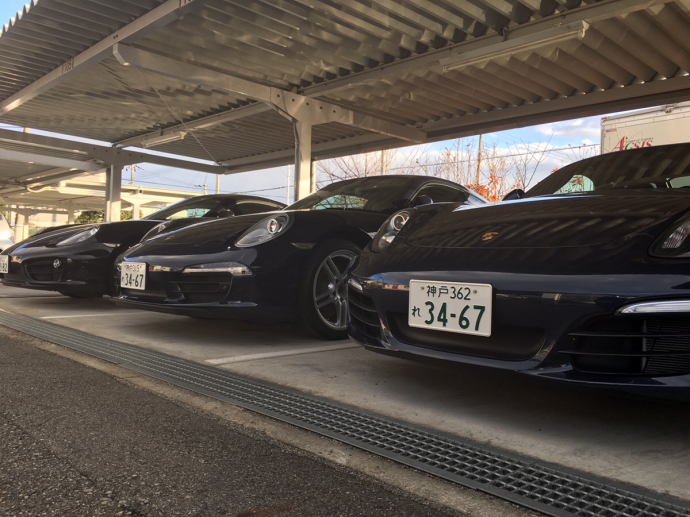 谷畑任三郎の高級車レンタカー配達日記41～ポルシェ　911カレラ4・ボクスター・ケイマン～