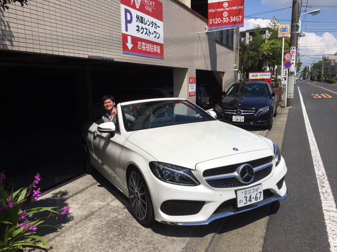 デリ音泉の高級車レンタカー配達日記4～　Ｃ180ｶﾌﾞﾘｵﾚ