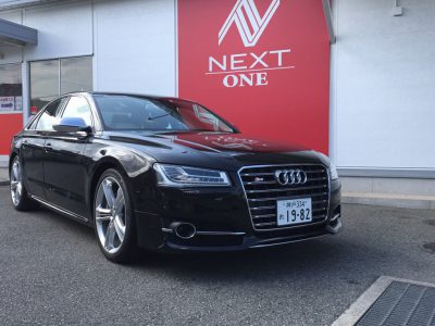 ブルゾン樫原の高級車レンタカー配達日記8〜Audi S8〜