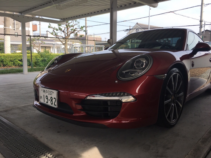 谷畑任三郎高級車配達日記70～ポルシェ　911カレラＳ～