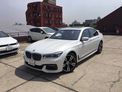 ブルゾン樫原の高級車レンタカー配達日記23～BMW 740i Msport～