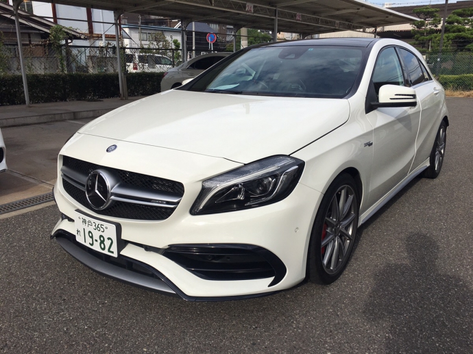 谷畑任三郎の高級車レンタカー配達日記74～メルセデス ベンツ A45 4MATIC アドバンストパッケージ～