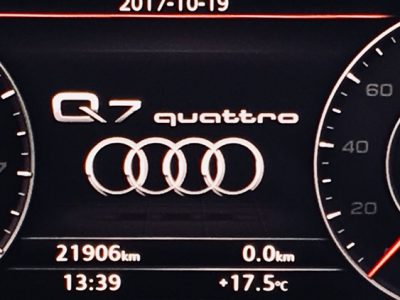 ブルゾン樫原の高級車レンタカー配達日記26~Audi Q7 3.0TFSI Quattro adaptive air suspension～