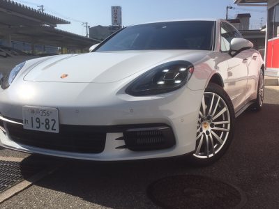 ガッツ由井の高級車レンタカー配達日記19「Porche panamera 4S」