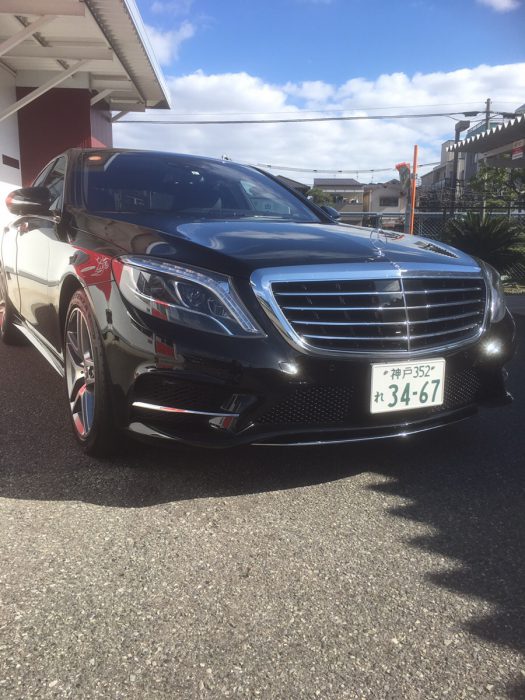 ガッツ由井の高級車レンタカー配達日記21 メルセデス ベンツ S400h 高級車 高級外車のレンタカーならネクストワン