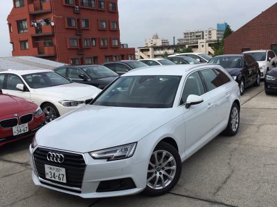 クリス二瓶の高級車レンタカー配達日記46　Audi　A4アバント　2.0TFSI