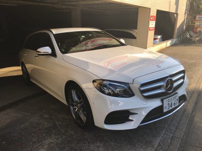 ブルゾン樫原の高級車レンタカー配達日記28 ~Mercedes-BenzE200W Avantgarde sport~