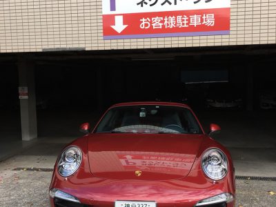 デリ音泉の高級車レンタカー配達日記31～　ポルシェ　911　カレラS