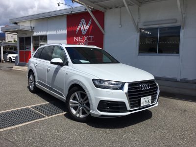 谷畑任三郎の高級車レンタカー配達日記81～アウディ　Ｑ7　3.0ＴＦＳＩクアトロ～