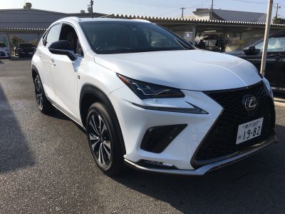 谷畑任三郎の高級車レンタカ―配達日記82～レクサス　ＮＸ300ｈ　Ｆスポーツ～