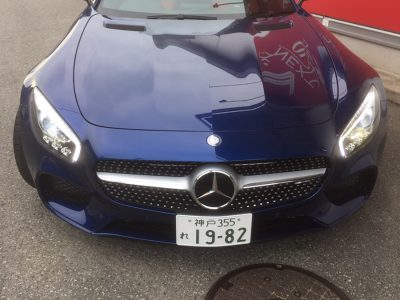 ガッツ由井の高級車レンタカー配達日記24～ﾒﾙｾﾃﾞｽ・ﾍﾞﾝﾂ　AMG　GT～