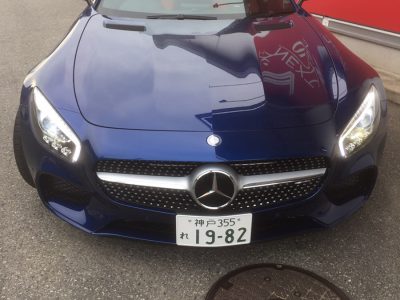 ガッツ由井の高級車レンタカー配達日記24～ﾒﾙｾﾃﾞｽ・ﾍﾞﾝﾂ　AMG　GT～