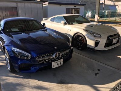 谷畑任三郎の高級車レンタカー配達日記84～メルセデス ベンツAMG-GT・日産 GT-R～