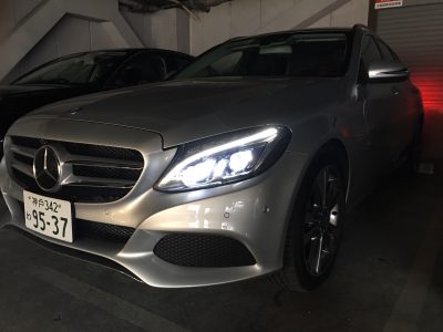 ブルゾン樫原の高級車レンタカー配達日記41～Mercedes Benz C350eW～