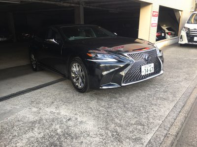 ブルゾン樫原の高級車レンタカー配達日記44～LEXUS LS500ｈ～