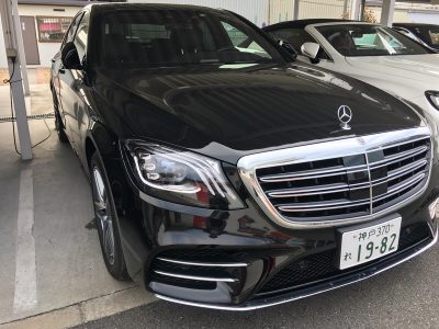 谷畑任三郎の高級車レンタカー配達日記92～メルセデス ベンツ S400 AMGライン～