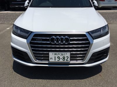 ガッツ由井の高級車レンタカー配達日記46～ Ａudi Q7 3.0クワトロ エアサス仕様 Sライン ～