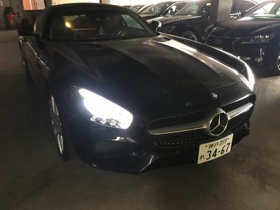 谷畑任三郎の高級車レンタカー配達日記111～メルセデス ベンツAMG-GT～