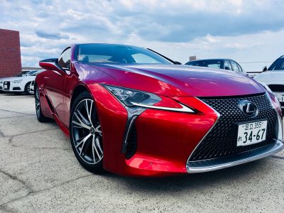 ブルゾン樫原の高級車レンタカー配達日記56～LEXUS LC500ｈ Ｌパッケージ～