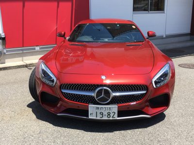 ガッツ由井の高級車レンタカー配達日記76～メルセデス・ベンツ　AMG　GTS～