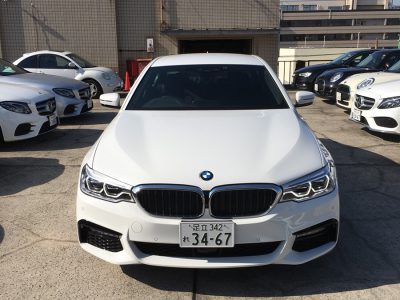 クリス二瓶の高級車レンタカー配達日記57　BMW　 523i　Mｽﾎﾟｰﾂ（G30）