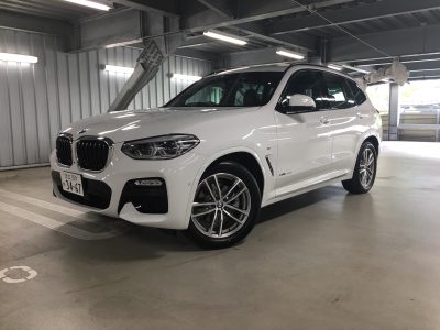 ﾄﾘﾌﾟﾙ木村の高級車レンタカー配達日記119～BMW　X3（G01）～