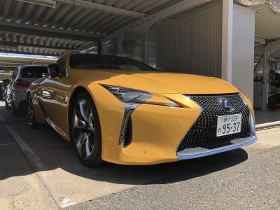 ブルゾン樫原の高級車レンタカー配達日記66～レクサス LC５００～