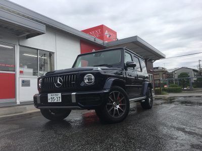 クリス二瓶の高級車レンタカー配達日記68　ベンツ　G63 AMG　紺