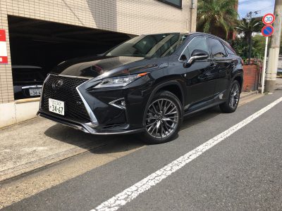 ﾄﾘﾌﾟﾙ木村の高級車レンタカー配達日記127～レクサス　RX300　Fｽﾎﾟｰﾂ～