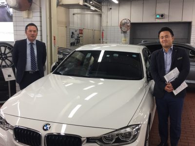 谷畑任三郎の高級車レンタカー配達日記125～BMW　318i　Msport～