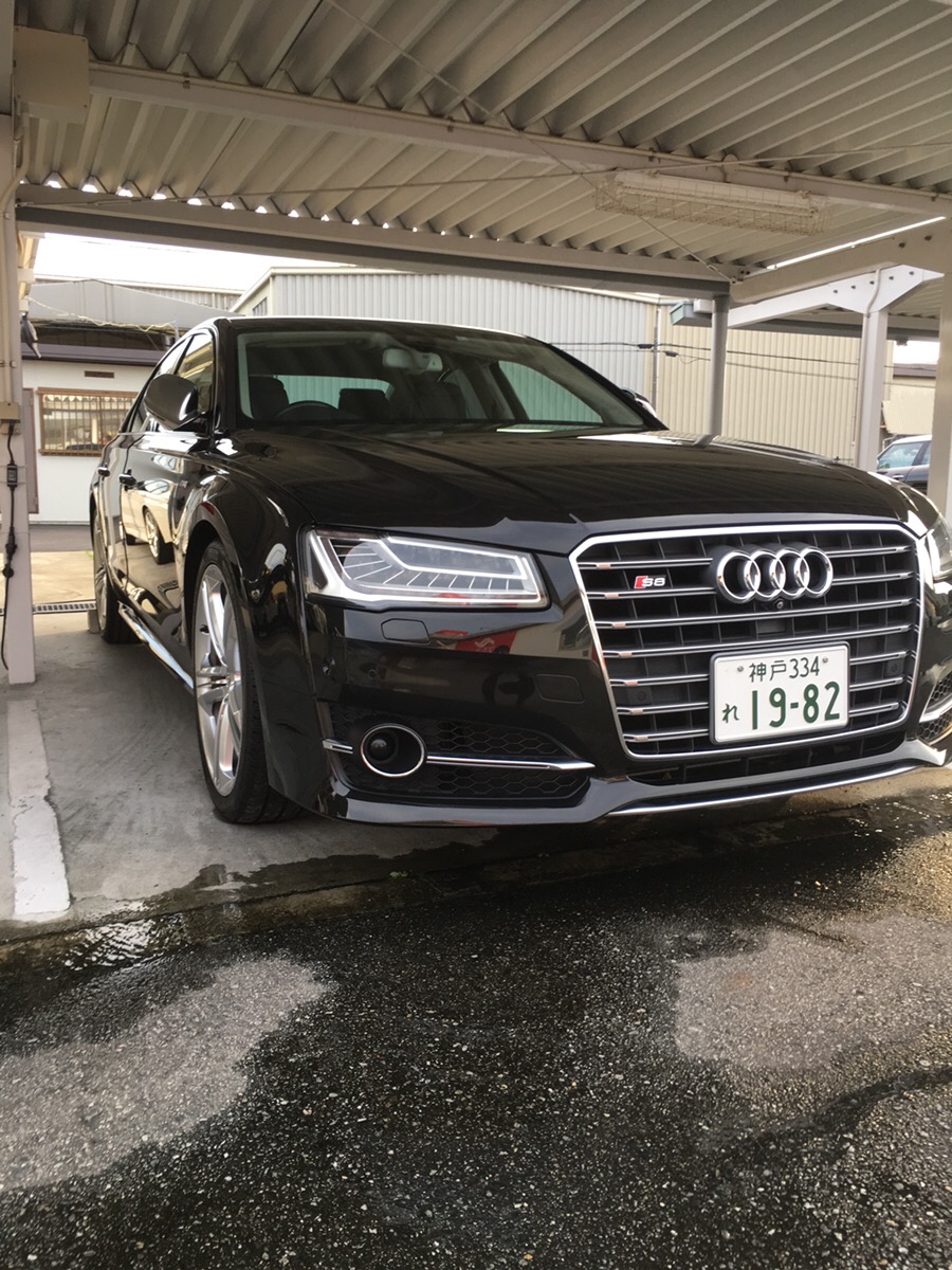 ガッツ由井の高級車レンタカー配達日記69 Audi S8 高級車 高級外車のレンタカーならネクストワン