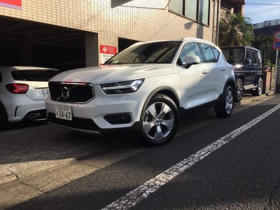 タンメン樫原の高級車レンタカー配達日記83 VOLVO XC40 T4 Momentum