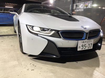 谷畑任三郎の高級車レンタカー配達日記135～BMW　i8～