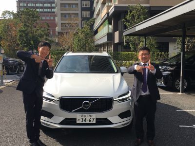 ﾄﾘﾌﾟﾙ木村の高級車レンタカー配達日記138～ボルボ　XC60～