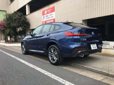 ﾄﾘﾌﾟﾙ木村の高級車レンタカー配達日記143～BMW X4～