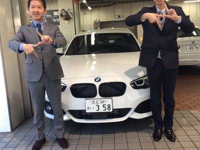 ﾄﾘﾌﾟﾙ木村の高級車レンタカー配達日記145～BMW 118ｄ　Edition　Shadow～