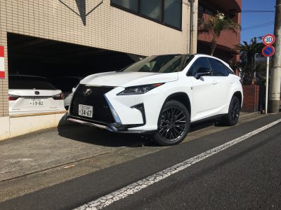 ﾄﾘﾌﾟﾙ木村の高級車レンタカー配達日記146～レクサス RX300 Fスポーツ～