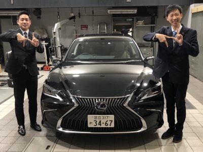 ﾄﾘﾌﾟﾙ木村の高級車レンタカー配達日記150～レクサス　ES300ｈ～