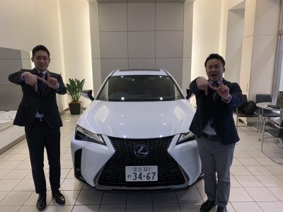 谷畑任三郎の高級車配達日記150～レクサス UX～