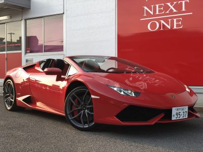 タンメン樫原の高級車レンタカー配達日記93 Lamborghini Huracán