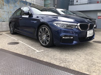 ﾄﾘﾌﾟﾙ木村の高級車レンタカー配達日記159～BMW　523ｄ　Mスポーツ～