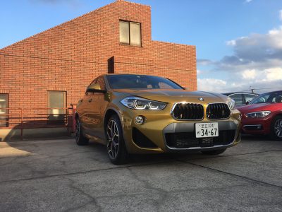 クリス二瓶の高級車レンタカー配達日記96　BMW　X2