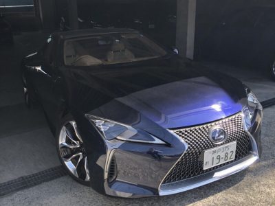 クリス二瓶の高級車レンタカー配達日記95 レクサス　LＣ500ｈ