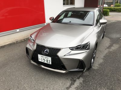 ひでぼう田辺の高級車レンタカー配達日記8 レクサス IS300h