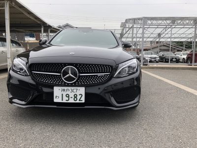 ひでぼう田辺の高級車レンタカー配達日記7 ベンツC43AMG