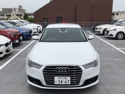 クリス二瓶の高級車レンタカー配達日記101　アウディ　Ａ6