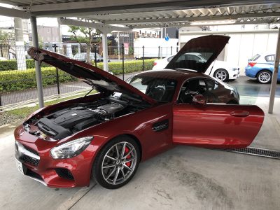 おじいちゃんの高級車レンタカー配達日記14～メルセデス・ベンツ AMG GT-S AMGエクステリアクローム&インテリアカーボンPkg～